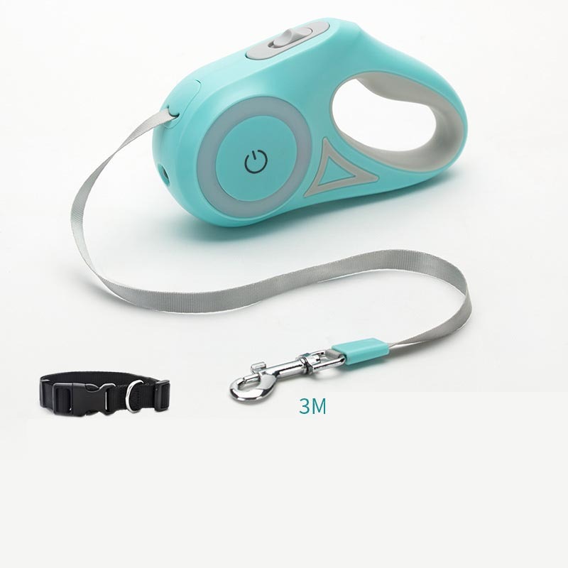 Retractable Dog Leash with LED