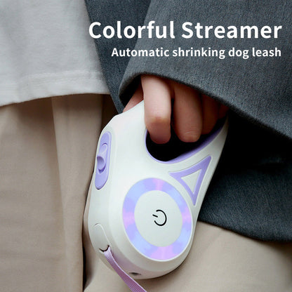 Retractable Dog Leash with LED