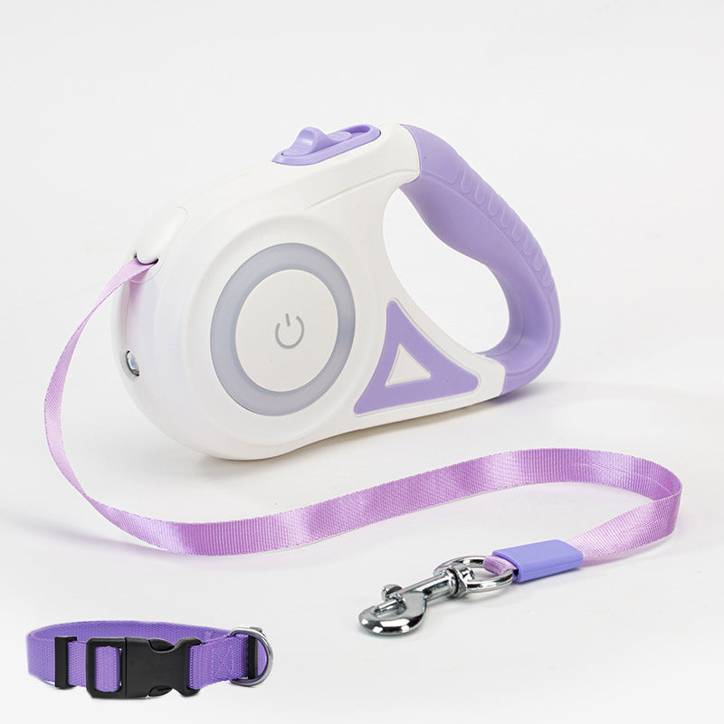 Retractable Dog Leash with LED